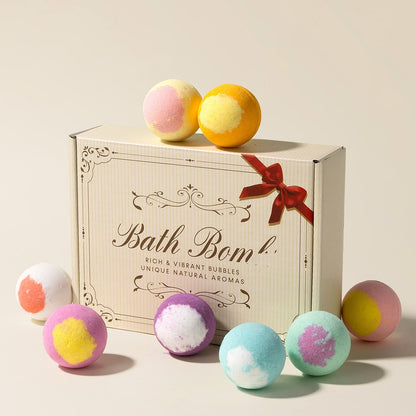 🔥🔥 12 Bombas de Baño Perfumadas (30 g/ud): eliminan eficazmente las células muertas, dejando la piel suave y nutrida.