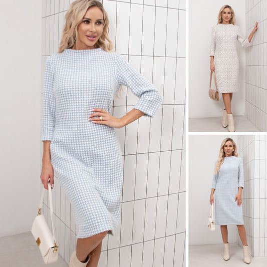 🍂👗【S-5XL】2024 Módne a pohodlné jesenno-zimné šaty   3838304