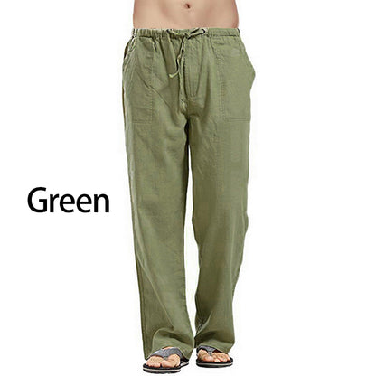 💥👖【S-5XL】Pantalones casuales para hombre nuevos 2025, material de algodón de alta calidad, suave y transpirable