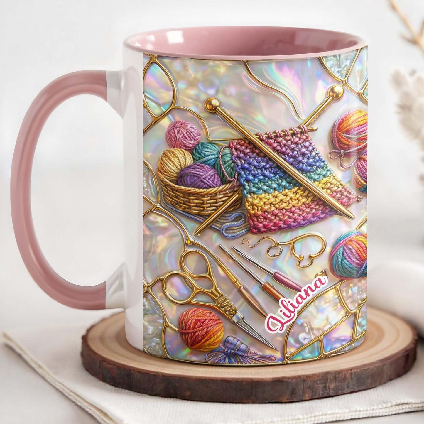 🧵☕【50% sleva!】Hrnek s motivem šití – perfektní dárek pro kreativní duše, které rády šijí