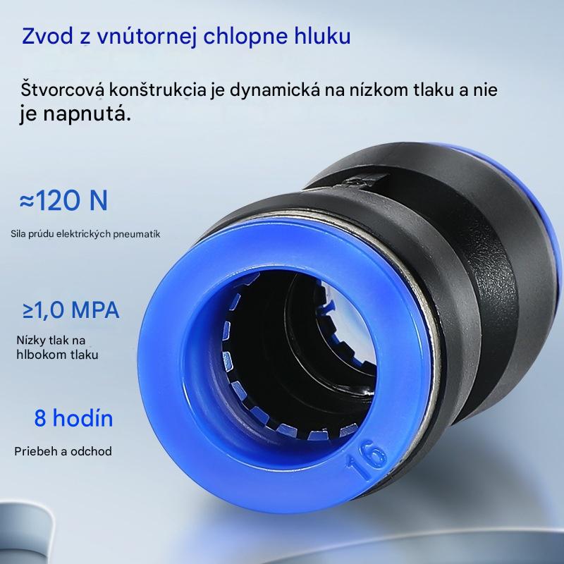 🔥✨【40 ks pneumatický tlakový lis】Súprava príslušenstva pre vzduchovú hadicu 1/4 palca s možnosťou pripojenia stlačením ⚡🔧