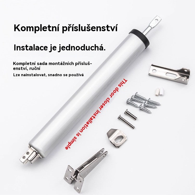 👍👍Pneumatické zavírání dveří, měkké zavírání dveří, tichý návratový mechanismus