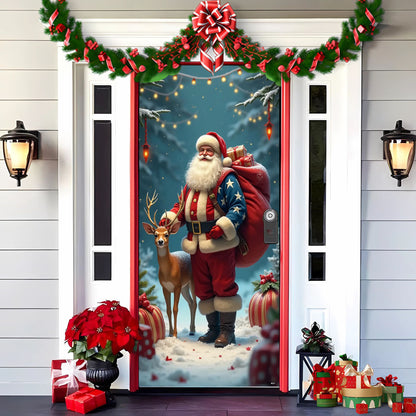 🎄Oferta anticipada de Navidad: 50 % de descuento en 🎅Decoraciones navideñas para puertas🎅