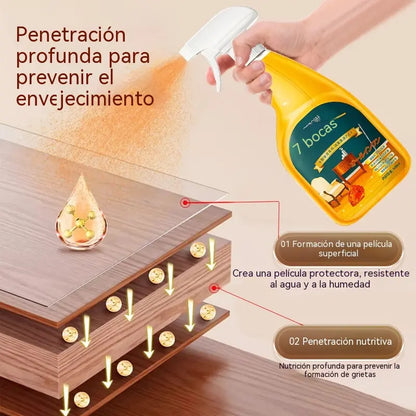 🔥✨【50%OFF】Spray de alto rendimiento para limpiar y blanquear madera