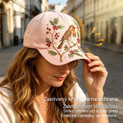 🧢Módna prémiová šiltovka s 3D výšivkou, ochranou pred slnkom a tienením