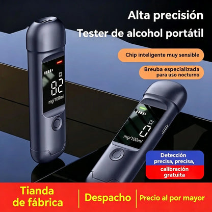 【50% de descuento】🍷 Alcoholímetro portátil de alta precisión: mide tu nivel de alcohol en sangre antes de conducir.