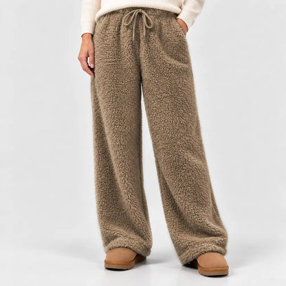 Descuento del 50 %【S-3XL / 6 colores】Pantalones de felpa lisos y elegantes para otoño e invierno