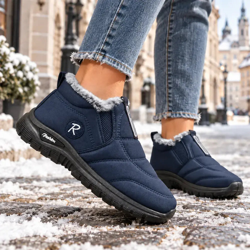 【36-43】Calzado de invierno unisex: deportivo, cálido, con aislamiento y forro grueso; ideal para estar en casa y para la nieve.