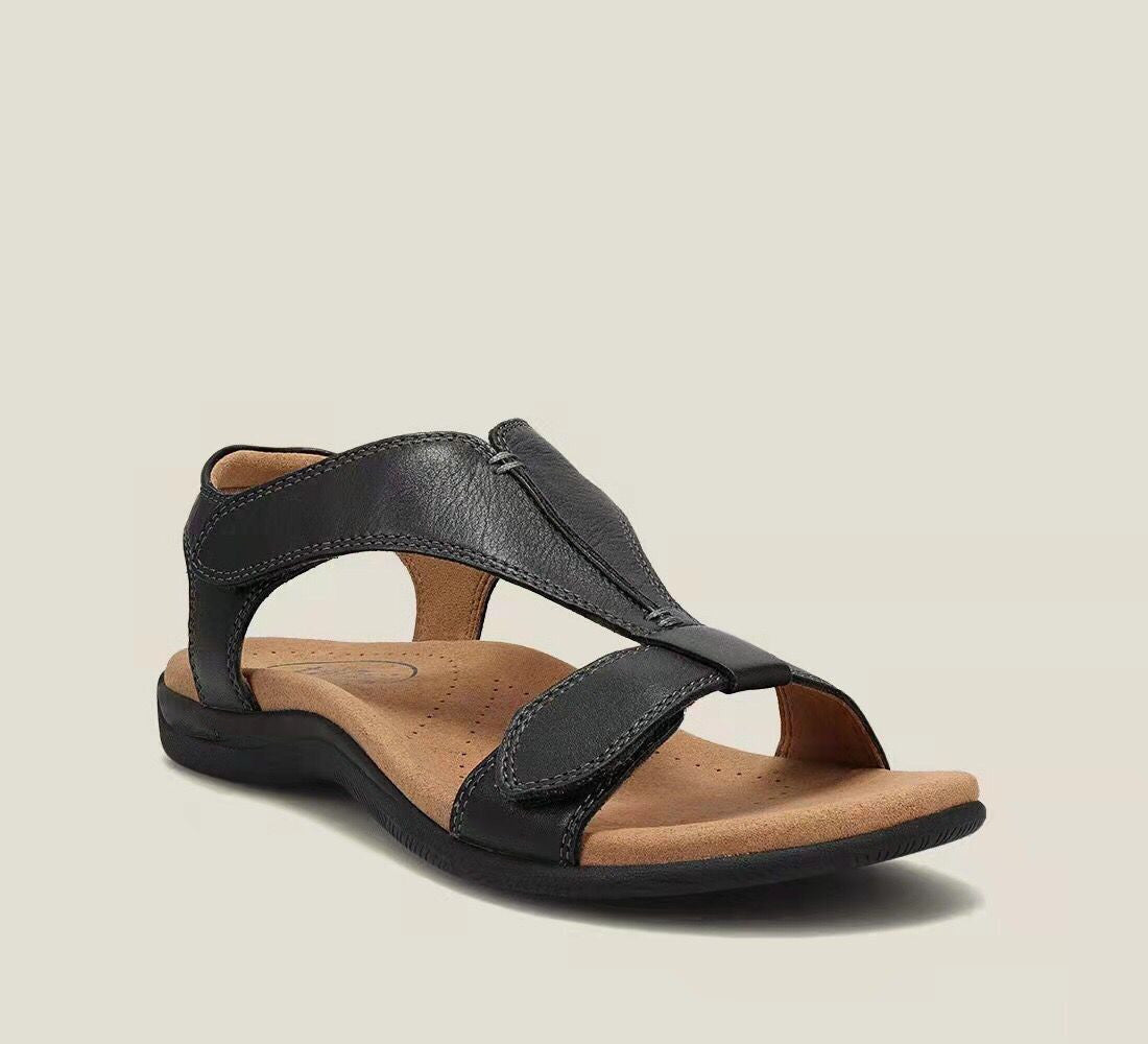 👡【35-43】 Sandalias de plataforma de piel suave para mujer