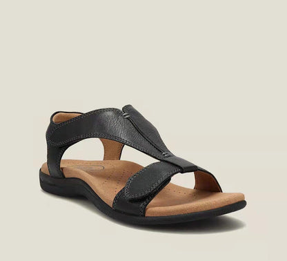👡【35-43】 Sandalias de plataforma de piel suave para mujer