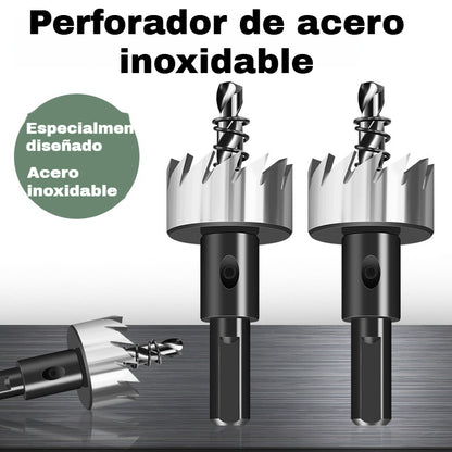 Abridor/broca de metal de alta velocidad (5 piezas)