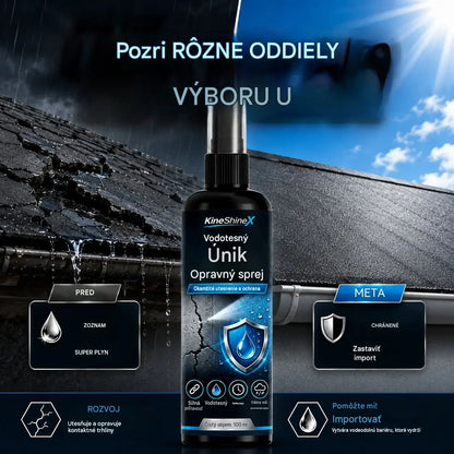 🌧️Vodotesný sprej na opravu netesností so silnou priľnavosťou, jednovrstvový sprej na opravu netesností💪