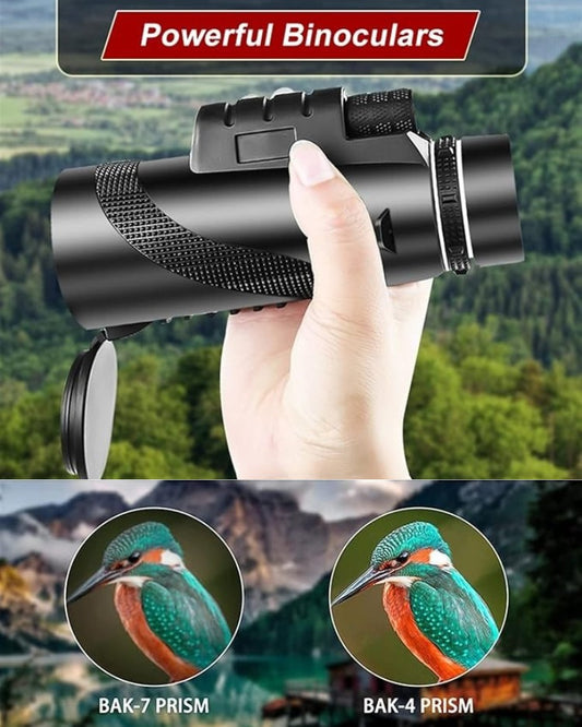 🔥 Nový 40*60 monokulárny teleskop, prenosný vysokovýkonný HD teleskop