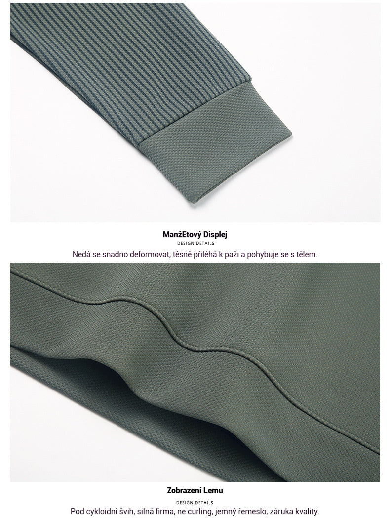 🔥👔 2025 podzim/zima novinka: Pánská zateplená multifunkční business casual polo košile