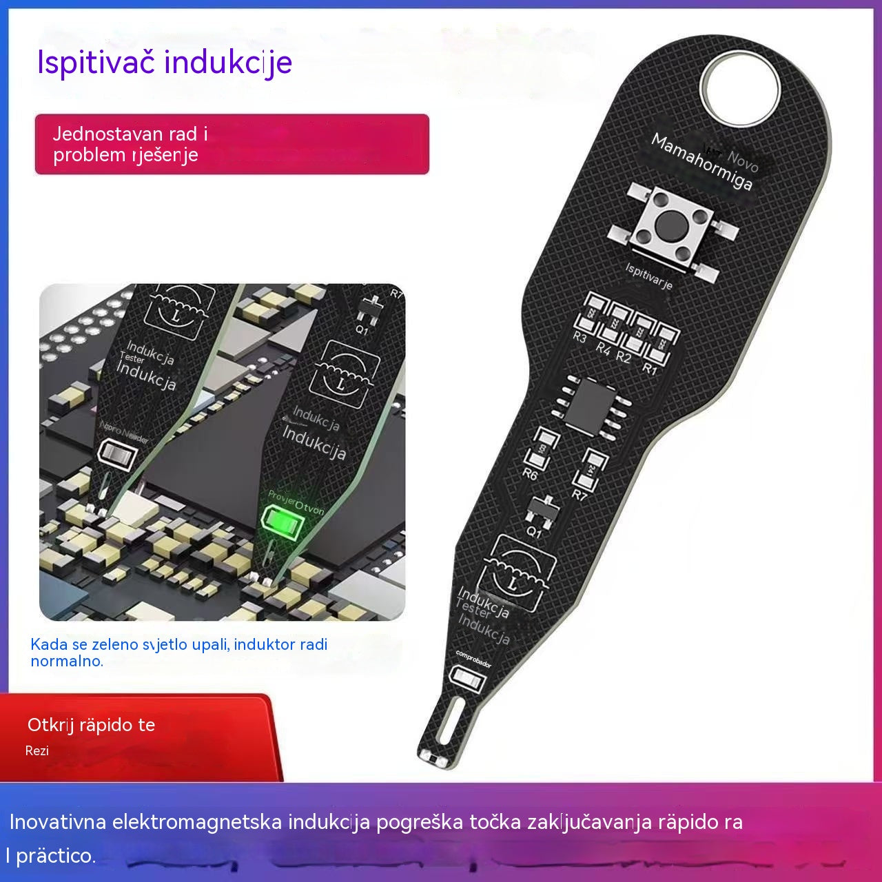 ⚡【Kupite jedan, dobijte jedan gratis】Tester induktiviteta: Brzo otklanjanje kvarova elektroničke opreme