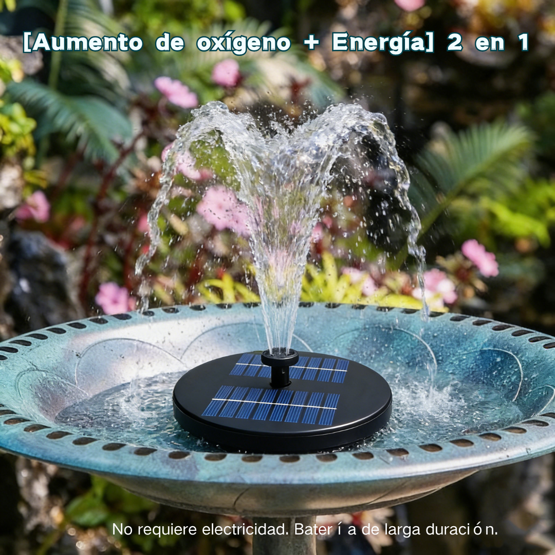 Compra 1 y llévate 1 gratis💥Fuente de agua alimentada por energía solar