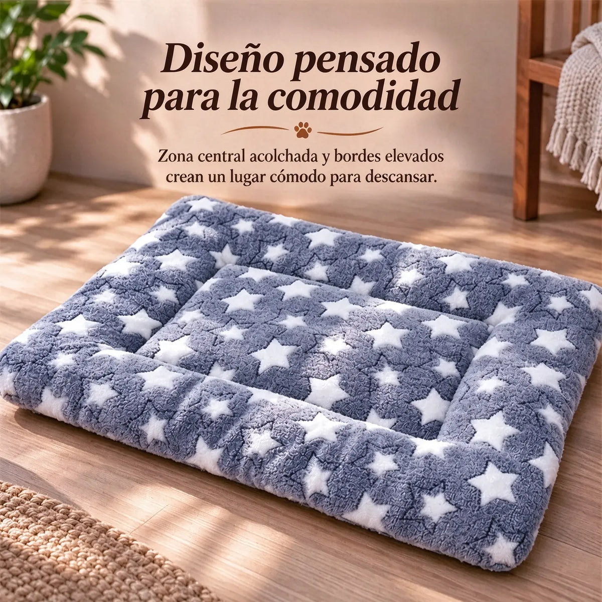 🐱🐕 Cama/alfombra cálida para mascotas