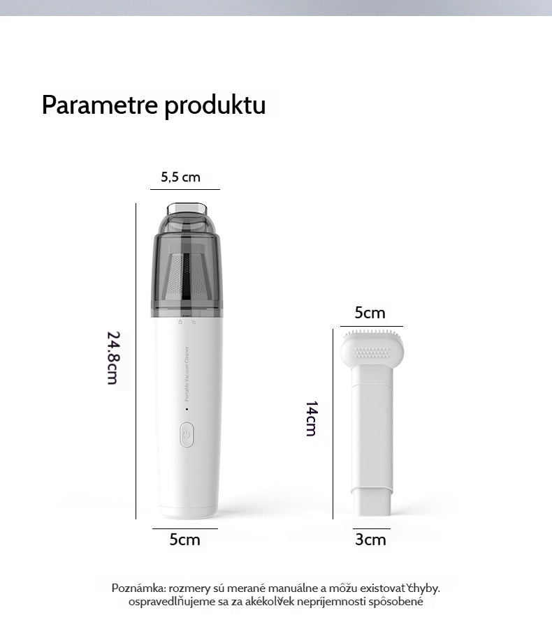 🔥Výkonný multifunkčný bezdrôtový prenosný vysávač do auta – všestranný a praktický 💨🔥