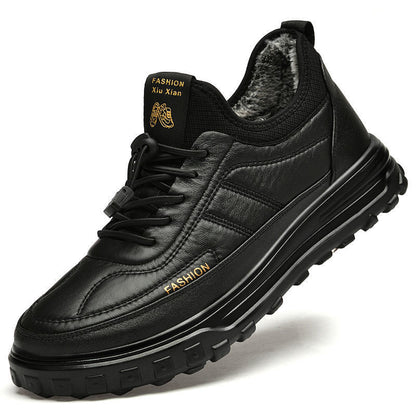 🔥【39-44】👞2024 Jesenné a zimné módne pánske outdoorové športové a neformálne zamatové topánky