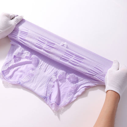 👍🎁【7dielna súprava špeciálna cena】(60kg-100kg) Antibakteriálne nohavičky na reguláciu bruška Vysoká elasticita nohavičky veľkých rozmerov s vysokým pásom