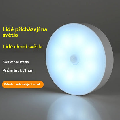 🏡💡Inteligentní LED světlo, které detekuje pohyby lidského těla, snadno se nabíjí a je praktické
