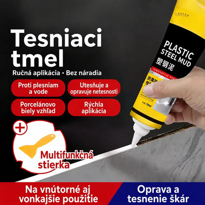 ✨ Multifunkčný vodotesný biely tesniaci tmel so škrabkou