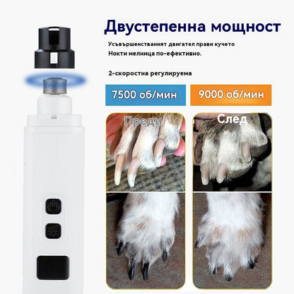 🐕‍🦺🐱🏆Téměř vyprodáno! 🔥🎁 LED kleštičky na drápky pro domácí mazlíčky – šetrná péče o drápky