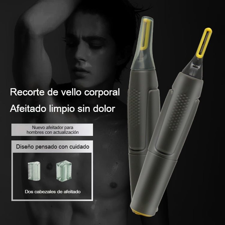 👨🔥 Novedad 2026 🔥 Cortapelos Eléctrico para Nariz ⚡ Recargable, Mini y Portátil ✂️ 3 en 1 para Cejas y Patillas. ¡Seguro y Suave con la Piel! ✅
