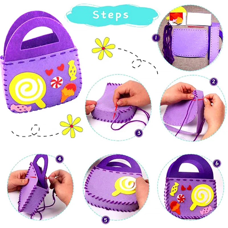 🔥【4 piezas/8 piezas】🥰Bolsa de juguetes para niños hecha a mano, el mejor regalo para tu hijo🎁