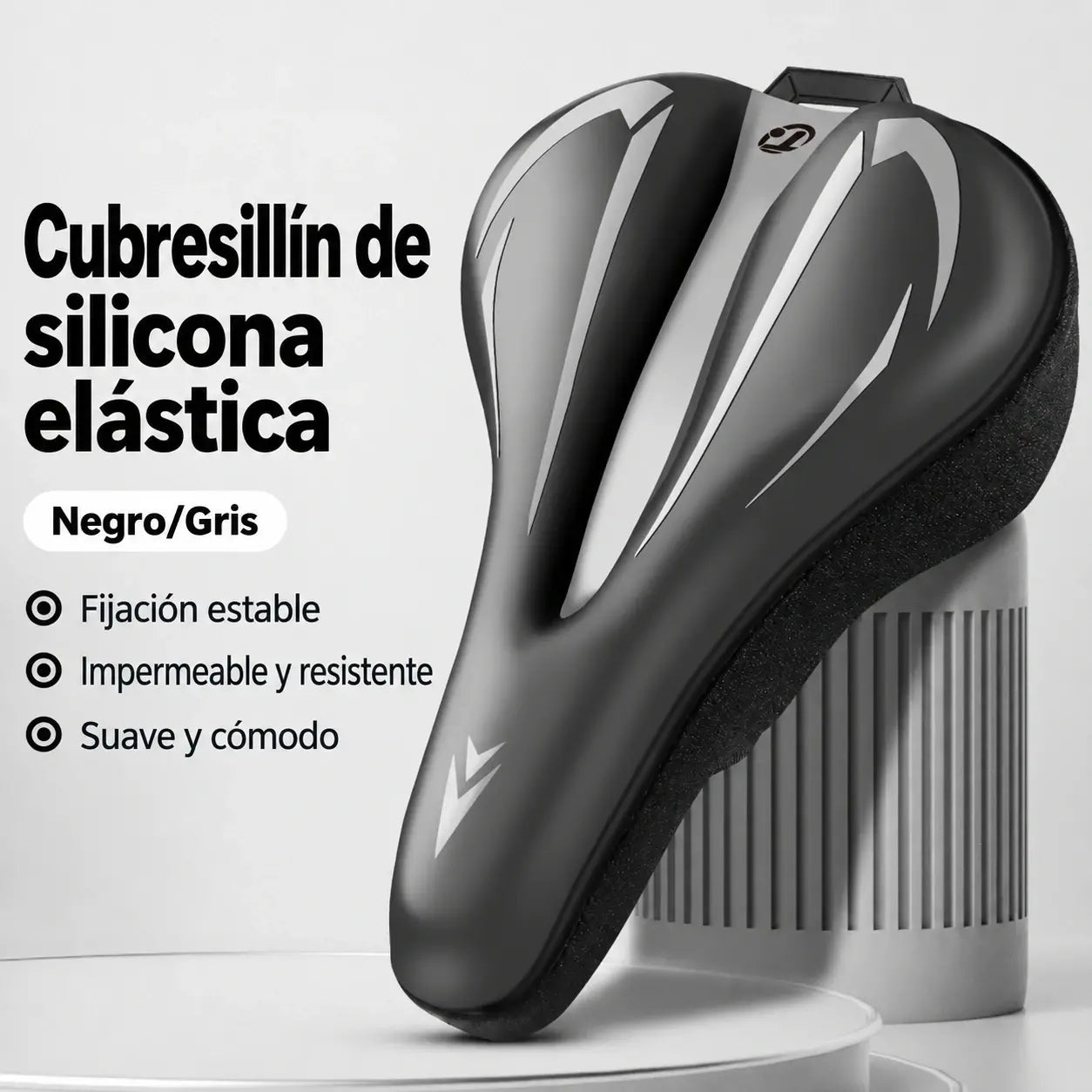 🚲Funda para sillín de bicicleta de montaña, fabricada en cuero de silicona grueso e impermeable, ultrasuave.