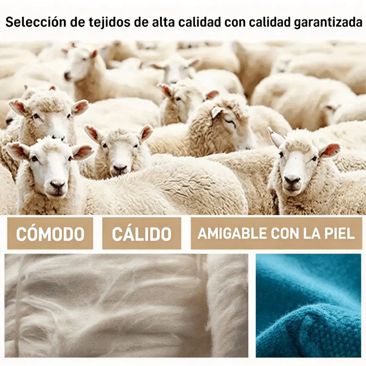 ❤️49 % de descuento [40–80 kg] Cárdigan de punto suave de cachemir