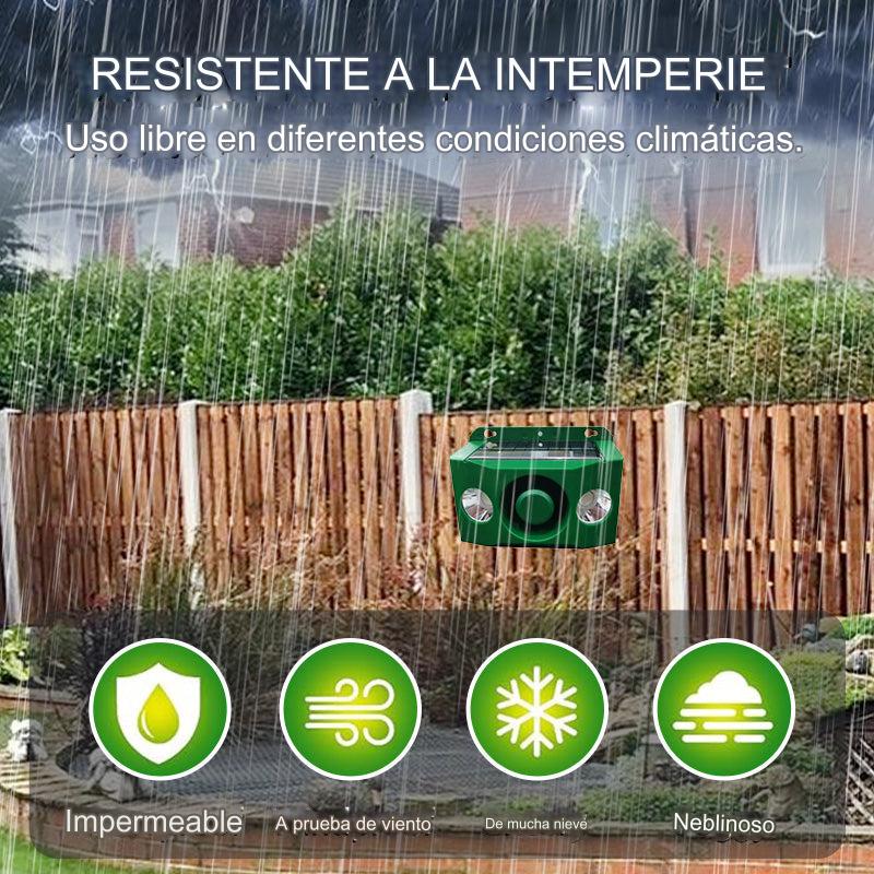 【✨50% de descuento por tiempo limitado】🐅Repelente ultrasónico de animales salvajes alimentado por energía solar