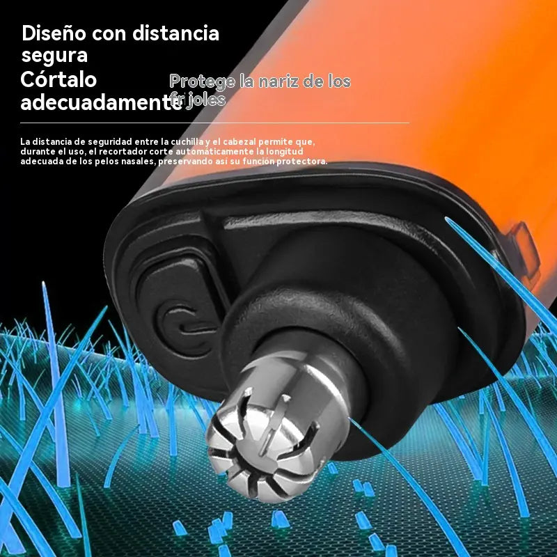 🔥【50% de descuento por tiempo limitado】🏆🔥Cortapelos de nariz portátil (Indoloro y preciso)