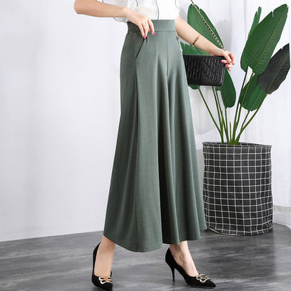 ❤️👖【M-5XL】 Nové dámske letné široké nohavice z ľadového hodvábu na rok 2025
