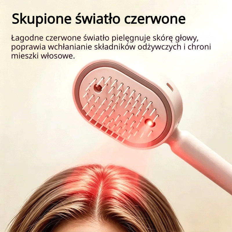 ⚡💨 Elektryczny rozpylacz z grzebieniem masującym i poduszką powietrzną