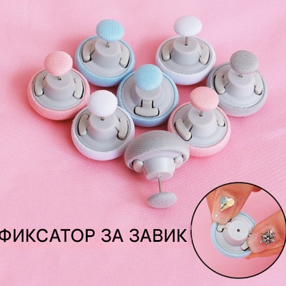 ✨【40 бр.】Закопчалка за завивки - Стабилна и лесна за употреба!