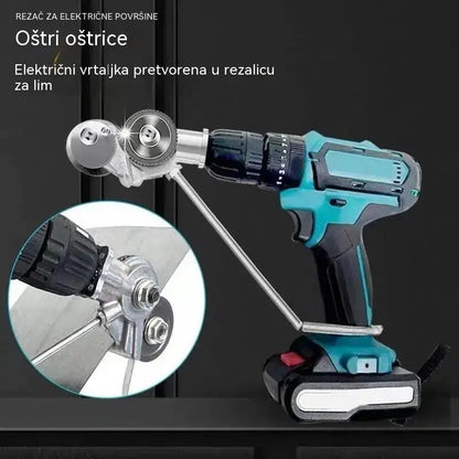 🛠49% popusta 🔧 Nastavak za električnu bušilicu 🔩 Pretvorite svoju električnu bušilicu u alat za rezanje.