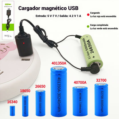 🏆【Compra 1, llévate 1 gratis】Cargador de batería magnético para energía eléctrica