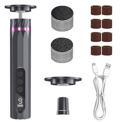 🦶 ČASO OBMEDZENÁ AKCIA 50% ZĽAVA! ⚡ Dobíjací elektrický pilník na nohy – 9 rýchlostí, LCD displej, nabíjanie cez USB-C ✨