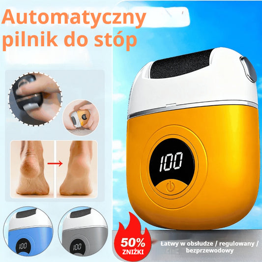 🦶🛁✨Pierwsze 100 szt. -90 zł🔥 Nowy elektryczny pilnik do stóp, usuwa martwy naskórek z pięt, rolki do codziennej pielęgnacji stóp.