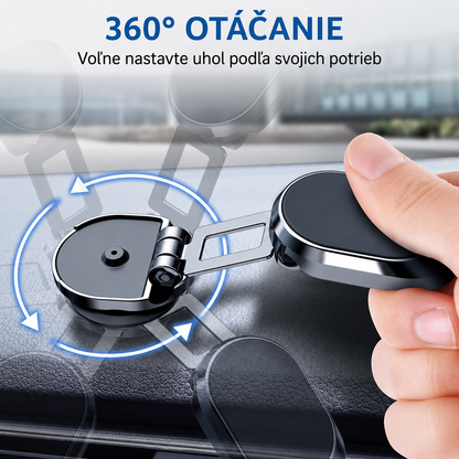 🔥🔥【Pri kúpe 1 získate 1 zadarmo】🚗Magnetická prísavka otočný skladací držiak na mobil o 360°
