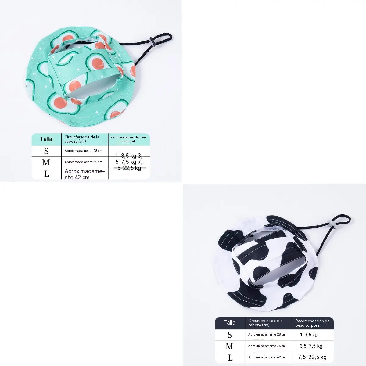【Compra uno y llévate otro gratis】🐾 Sombrero de pescador ajustable para mascotas (con orificios para las orejas): Lindo y protector solar.