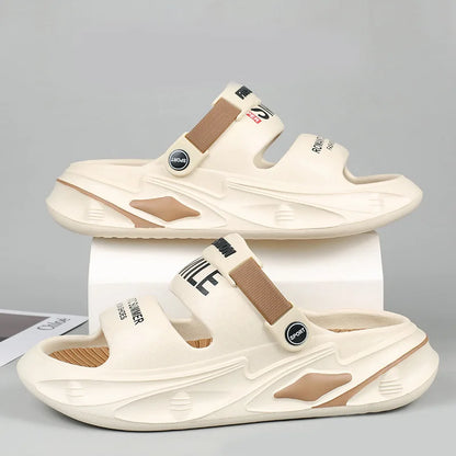 💥【36-45】2025 sandalias antideslizantes para hombre, pantuflas