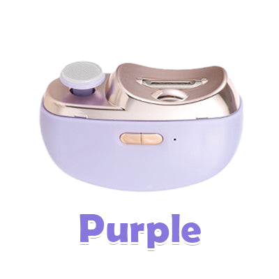 💅✨Cortaúñas eléctrico de alta calidad, adecuado para personas mayores y niños, corte automático con función de limado de uñas.