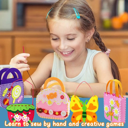 🔥【4 piezas/8 piezas】🥰Bolsa de juguetes para niños hecha a mano, el mejor regalo para tu hijo🎁