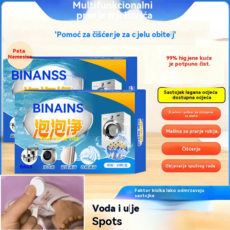 【Najnovija istraživanja i razvoj iz Japana】Višenamjenske šumeće tablete za čišćenje