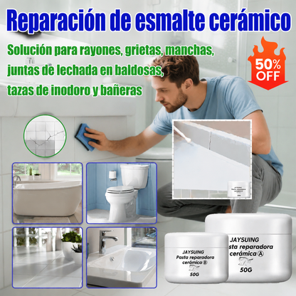 🔥【Compra uno y llévate otro gratis!!!】Precio más bajo por tiempo limitado🔥Kit de reparación de azulejos/paredes