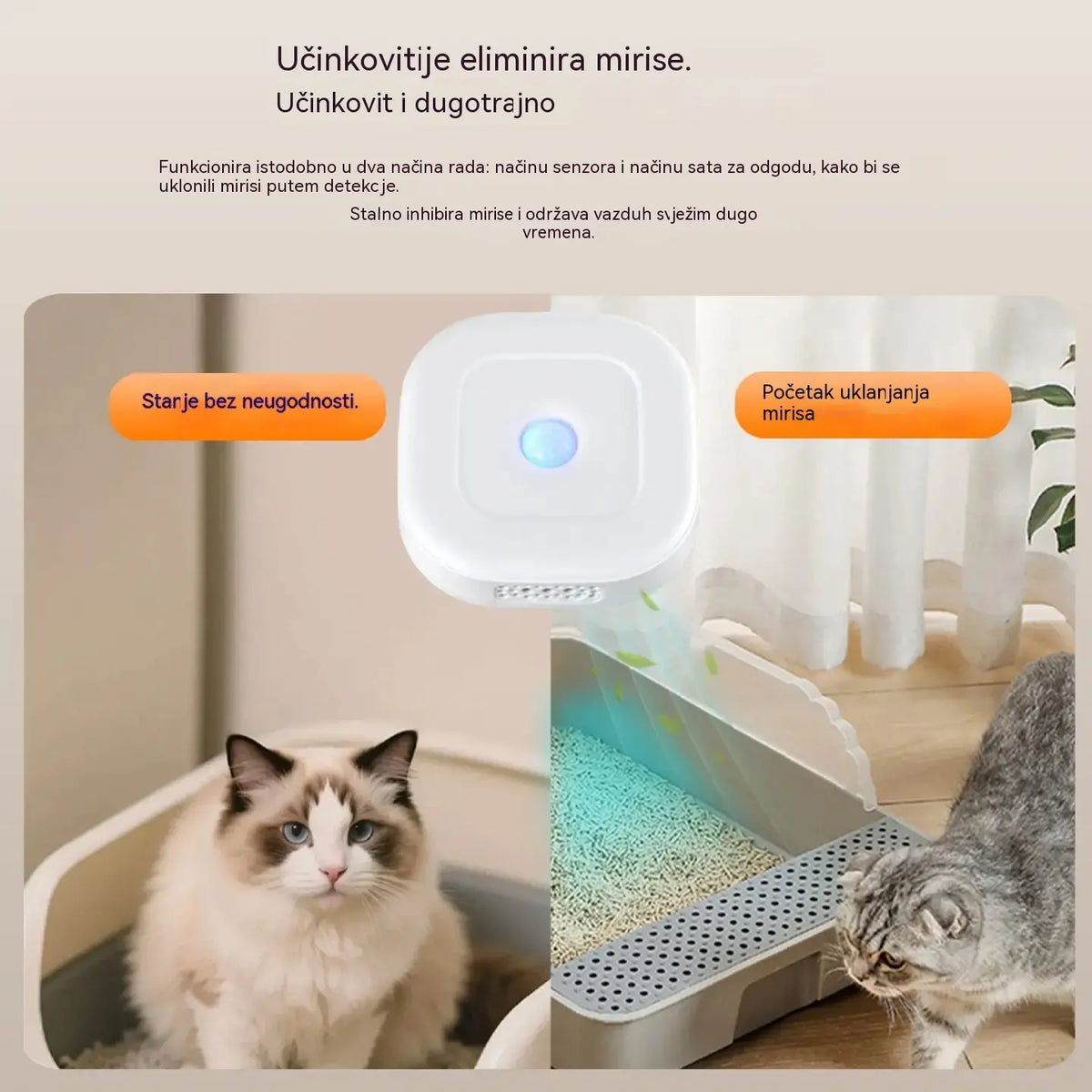 🌬️🐾Pametni dezodorans za kućne ljubimce s remenom za vješanje