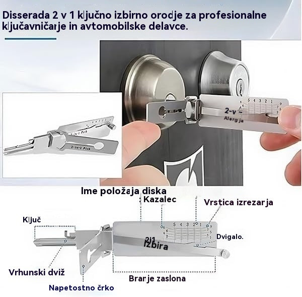 🔐Posebna razprodaja tega tedna🔑 - 49 % popusta🔥Dekoder ključev iz nerjavečega jekla