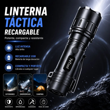 🎁🎁Linterna de autodefensa de arco 2 en 1